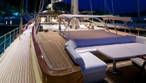 Sailing Yacht DAIMA - Forward Decking
